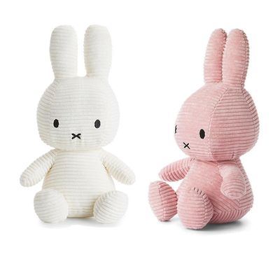 Miffy Vakosametti-pehmolelu 25/35cm Vaaleanpunainen 25CM