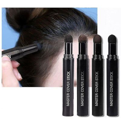 Niutu0 Hairline concealer pen kontrol hår rod kant sortfarvning øjeblikkeligt dække op grå hvidt hår naturlige urt hår concealer pen fk Sort