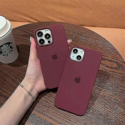 Silikonipuhelinkotelo iPhone 13:lle Kirsikka