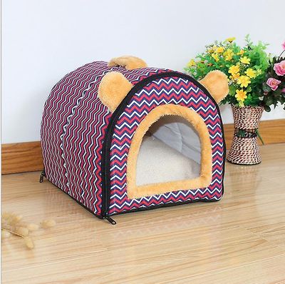 Ruili Hund Kat Pet House Lilla XL