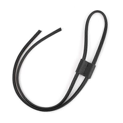 PU-nahkainen kiristysnyöri vetonauha kukkarohihna korvaa ämpärilaukun olkalaukut tarvikkeet tee-se-itse-valmistustarvikkeet Musta 02