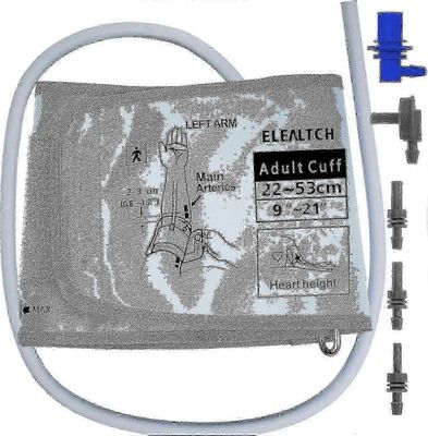 Omron 9 21 tuuman XL verenpainekäsivarren mansetin vaihto 22 53cm säädettävä harmaa mansetti suurille käsivarsille