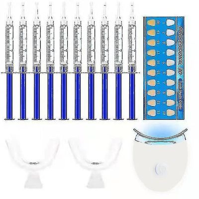 45% karbamidperoksid sprøyter av tannbleking gel tannbleking lys sett