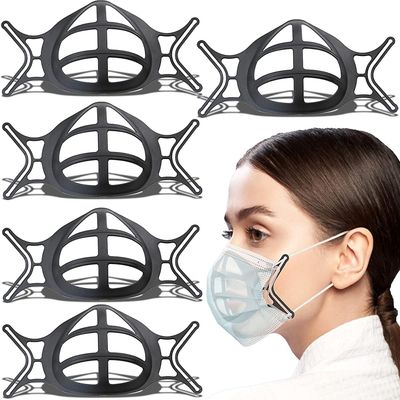 AIR Ansigtsmaske beslag sort 3D indre støtteramme 5Pcs