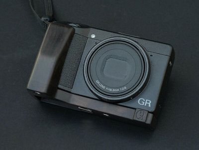 Ricoh Gr III Gr3 Griii -kameralle käsintehty puinen kädensija L levypidike