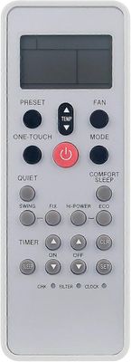 Vaihda ilmastointilaitteen kaukosäädin, joka on yhteensopiva Toshiba Split Type A/Cs -ilmastointilaitteen kanssa WC-L03SE KTDZ003 RAS-10SAV-A RAS-1...