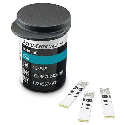 (Exp:syyskuu 2024) Accu-Chek Instant 50/100 -nauhat AccuChek Instant Instant S -mittarille 50kpl pullotettua