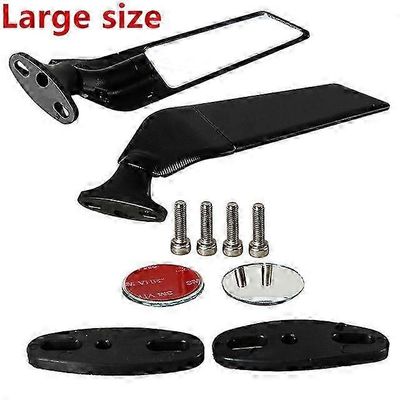 YAMAHA YZF R6 R1 R25 R3 R125 R15 moottoripyörätarvikkeet Peili modifioitu tuulisiipi Säädettävä pyörivä taustapeili Moto suuri koko