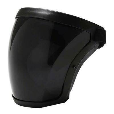 Työtä suojaava kasvosuoja Läpinäkyvät Kasvosuojaimet Kasvosuojaimet työskentelyyn, hiontaan tummanharmaa