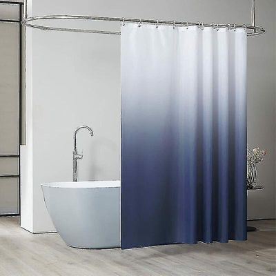 Erittäin leveä suihkuverho 240x200 cm - tummanharmaa, homeenkestävä, vedenpitävä