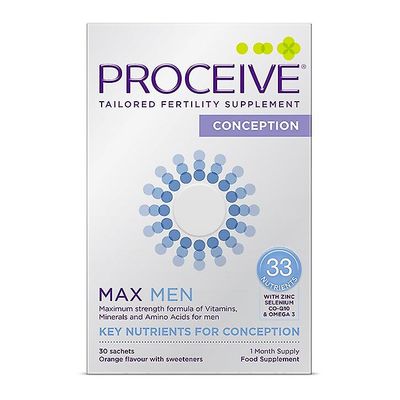 Proceive Max Men Advanced Fertility Supplement 30 pussia