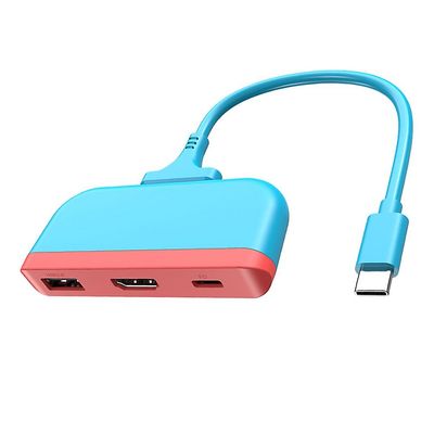 Tv Dock til Nintendo Switch Bærbar Docking Station Usb C til 4k Hdmi-kompatibel 100w Usb 3.0 Pd Adapter til Macbook Laptop