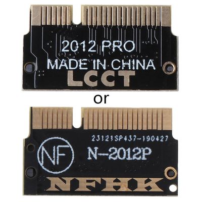 for M.2 NGFF for M for Key SSD til kompatibel for MacBook Pro Retina 2012 A1398 A