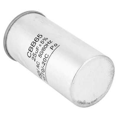 25UF 450V CBB65 alumiinikuorikondensaattori ilmastointimoottorille