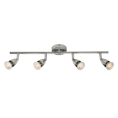 Endon Collection Lighting Amalfi justerbar 4 lys spotlight chrome, GU10