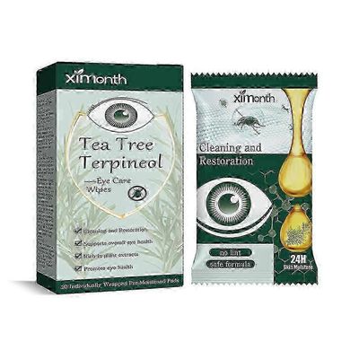 2025 Silmäluomen silmäpunkkia poistava teepuuöljy kuivalle kutinalle 1laatikko