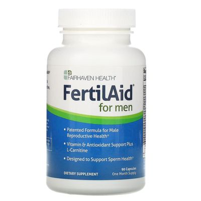 Fairhaven Health, FertilAid miehille, 90 kapselia