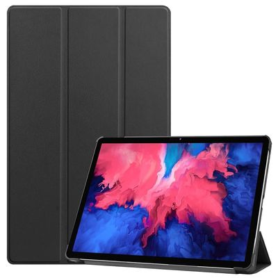 König Tablet-etui til Lenovo Tab P11 Beskyttelsesetui Tegnebog Cover 360 etuier sort