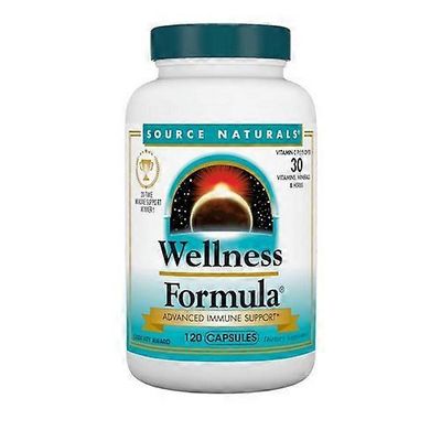 Source Naturals Lähde Naturals Wellness Formula -kapselit Bio-Aligned, 120 kapselia (1 kpl pakkaus)