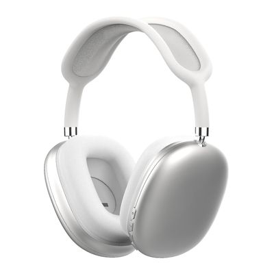 Hodetelefoner trådløst Bluetooth-headset for Apple Huawei Sølv