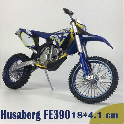 1:12 Husaberg FE390 CMountain Sport Utility Moottoripyörä Diecast Simulation Display Malli Lasten Joululahja Lelu Moottoripyörät