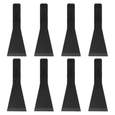 Nylon raclette -lastat tarttumattomille pannuille, 8kpl lämmönkestävät leivontavälineet ergonomisella kahvalla Kuten