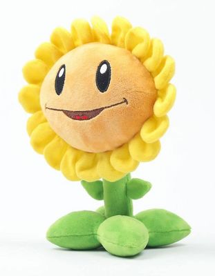 Plant vs. Zombie Planter vs Zombies Plysj Soft Toys Solsikke 23cm