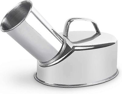 Ruostumattomasta teräksestä valmistettu pohjapannu, design, roiskeenkestävä pisuaari miehille