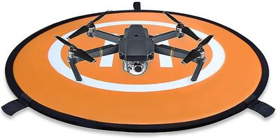 Barsinfi Drone landing pads, universel landing pad hurtig fold dobbeltsidet 90cm