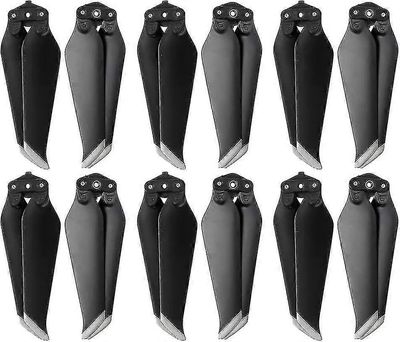 (12kpl) Mavic 2 / mavic 2 Pro hiljainen potkuri Dji Mavic 2 Pro / mavic 2 Drone Zoom -potkurit varaosa, neljän kopterin lisävarusteen vaihto Quick-...