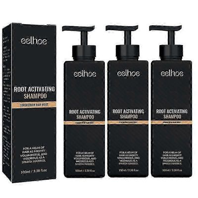 unbrand 3kpl Spartan Root Activator shampoo, Spartan hiustenlähtö shampoo, shampoo Root Activator