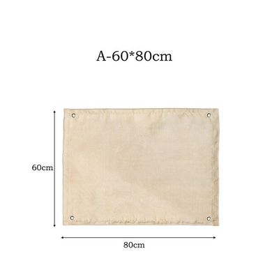 Brand pit mat brandsikker Camping Komfur Grill Mat Tæppe 60x80cm