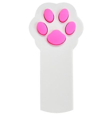 Funny Cat Claw Form Playing Legetøj hvid