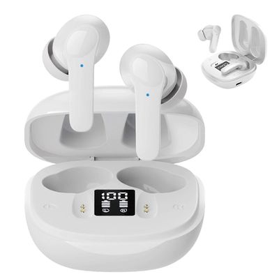 Verovelo KI Kääntäjäkuulokkeet, Smartbuds reaaliaikaisella käännöksellä 144 kielellä (valkoinen)