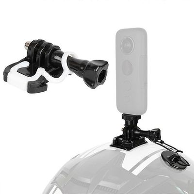 Tyypin A kypärän kiinnikesarja Insta360: lle, toimintakameran alumiiniseoksesta valmistettu moottoripyörän kiinnityssarja