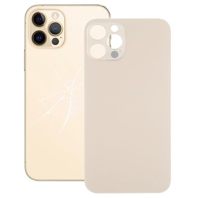 Helppo vaihtaa taka-akun kansi iPhone 12 Prolle Kultaa