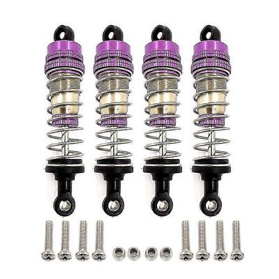 Lertenys Wltoysille 144001 124019 124018 4kpl iskunvaimentimen vaimentin pelti Rc-auto