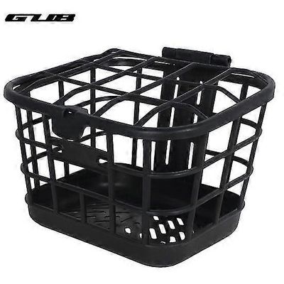 Raskas etupyöräkori, suurikapasiteettinen helposti asennettava pyörän säilytyskorin vaihto Eurooppaan musta