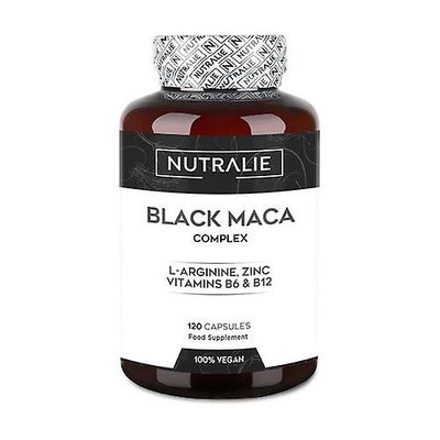 Nutralie Andean black maca complex 24,000mg+B6+B12 120 vegetable capsules