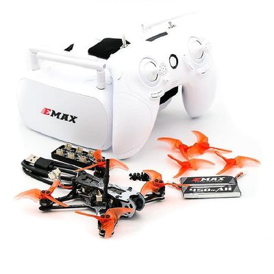mickcara Emax Rtf Tinyhawk Ii Freestyle 115mm 2.5 tuuman F4 5A Esc Fpv Racing Rc Drone Rtf -versio kaukosäätimellä Fpv suojalasit