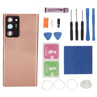 Puhelimen takakansi vedenpitävä asennustyökalusarjalla Puhelimen takapaneelin lasi Samsung Galaxy Note 20 Ultra 5G N986 Goldille
