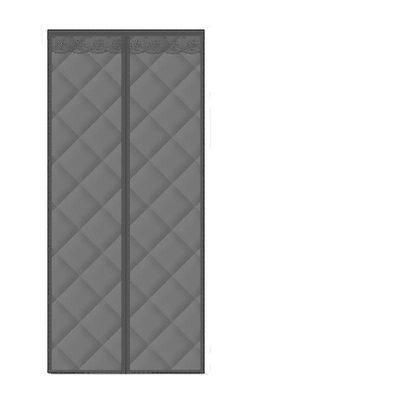 Husholdning Vinterdør Gardin Magnetisk varmeisolasjon Varme Vindtett skillevegg Lydisolasjon Dørgardiner Hold varmt hjem B80cm X H200cm