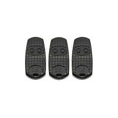 Kaukosäädin Came TOP432EV:lle, 3 osaa. Kiinteä kooditaajuus 433,92 MHz.