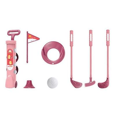 1 setti lasten golflelut Pelisetti golfmailalla 4 palloa Lippu Harjoitusreiät Putter Vanhempi lapsi Vuorovaikutus Sisä Ulkona Golf Urheilulelu vaal...