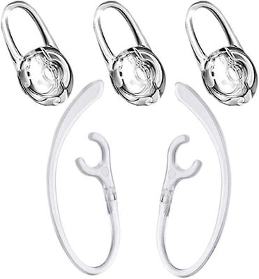 n/a Ear-gels Ear Hooks Earbuds Reservesett erstatning for Plantronics M165 M70 M90 M25 M55 M180 E110 E120 E80 E500 Bluetooth-hodesett