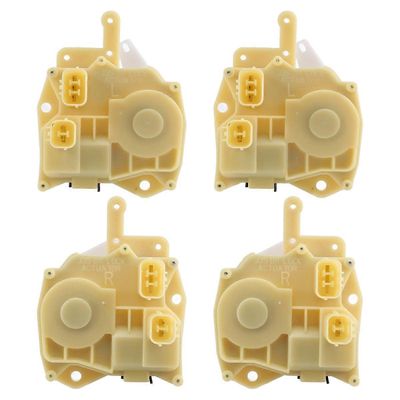 4kpl sähkökäyttöinen oven lukkotoimilaitesarja Honda S2000 Accord Civic CRV Odyssey 72155-S84-A01 72155S84A11 keltainen