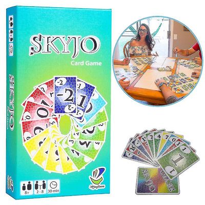 Lonfdy Skyjo By Magilano - Den underholdende kortspill gaver til barn og voksne, ideelt spill for moro, spennende timer med lek med venner og familie