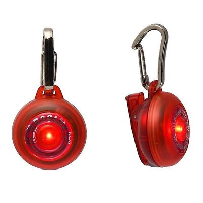 Pet id tags roglite sikkerhetslys opplyst blinkende hundemerke