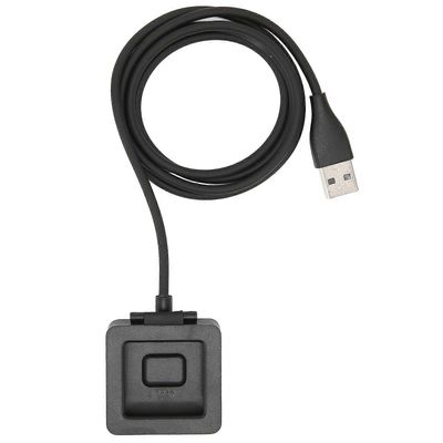 5V 500mA USB-laturin vaihto Fitbit Blaze Smart -kuntokellolle 1m / 3.3ft pituus musta