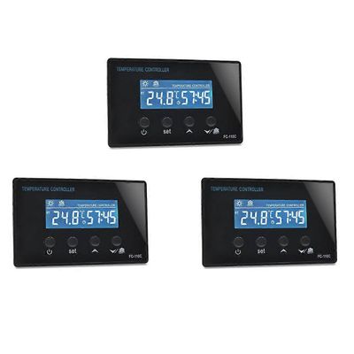 3X FC-110C 230V10A LCD minisaunahuone jalkakylpylä digitaalinen lämpötilansäädin ajastimella